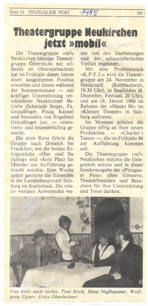 Kein Platz für Idioten (Juni 1985)