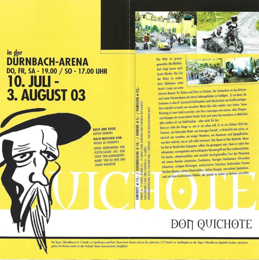 Don Quichote II (Juli 2003)